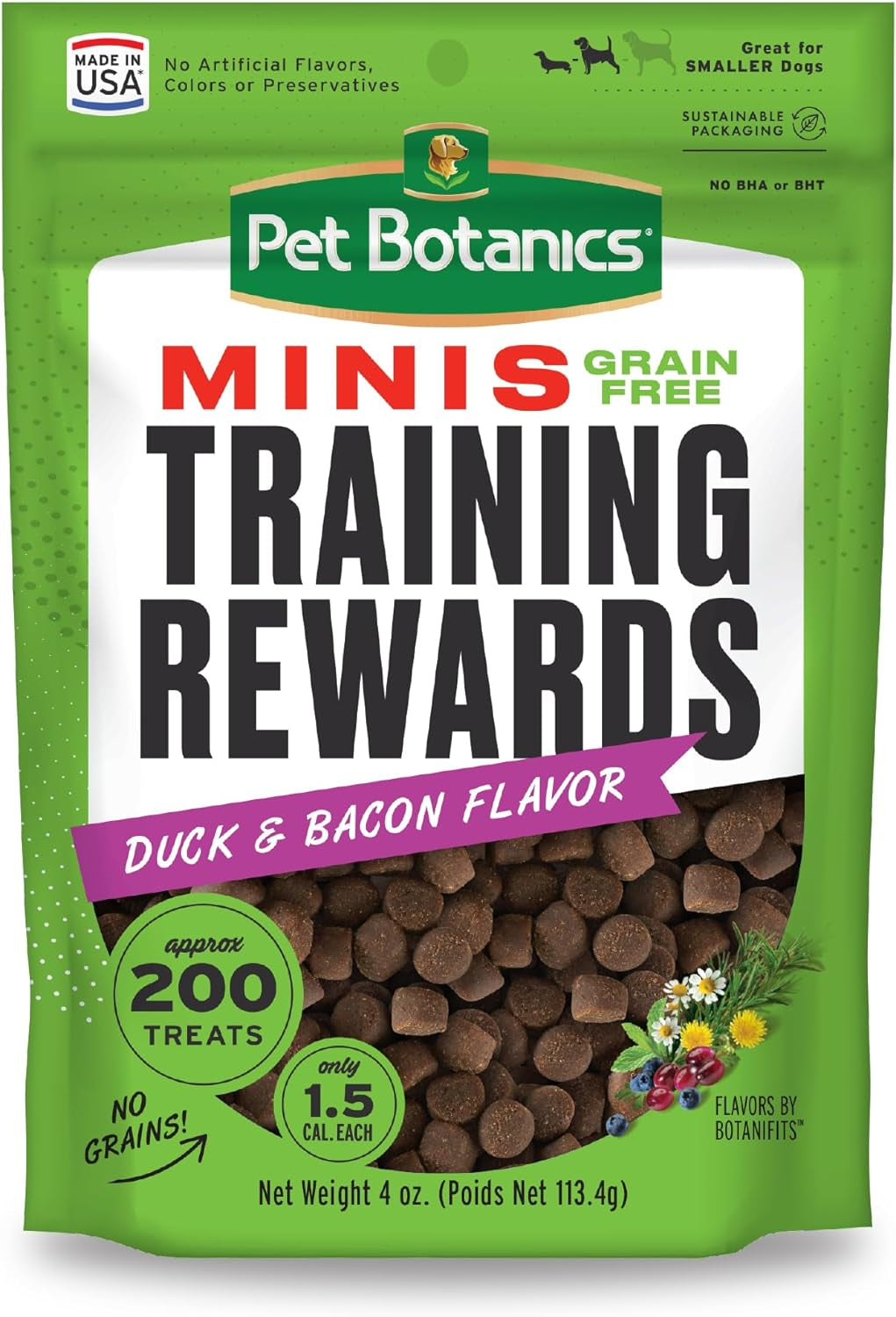 10 Oz. Pouch Training Reward Mini Soft & Chewy, Chicken Flavor, with 500 Treats per Bag, the Choice of Top Trainers