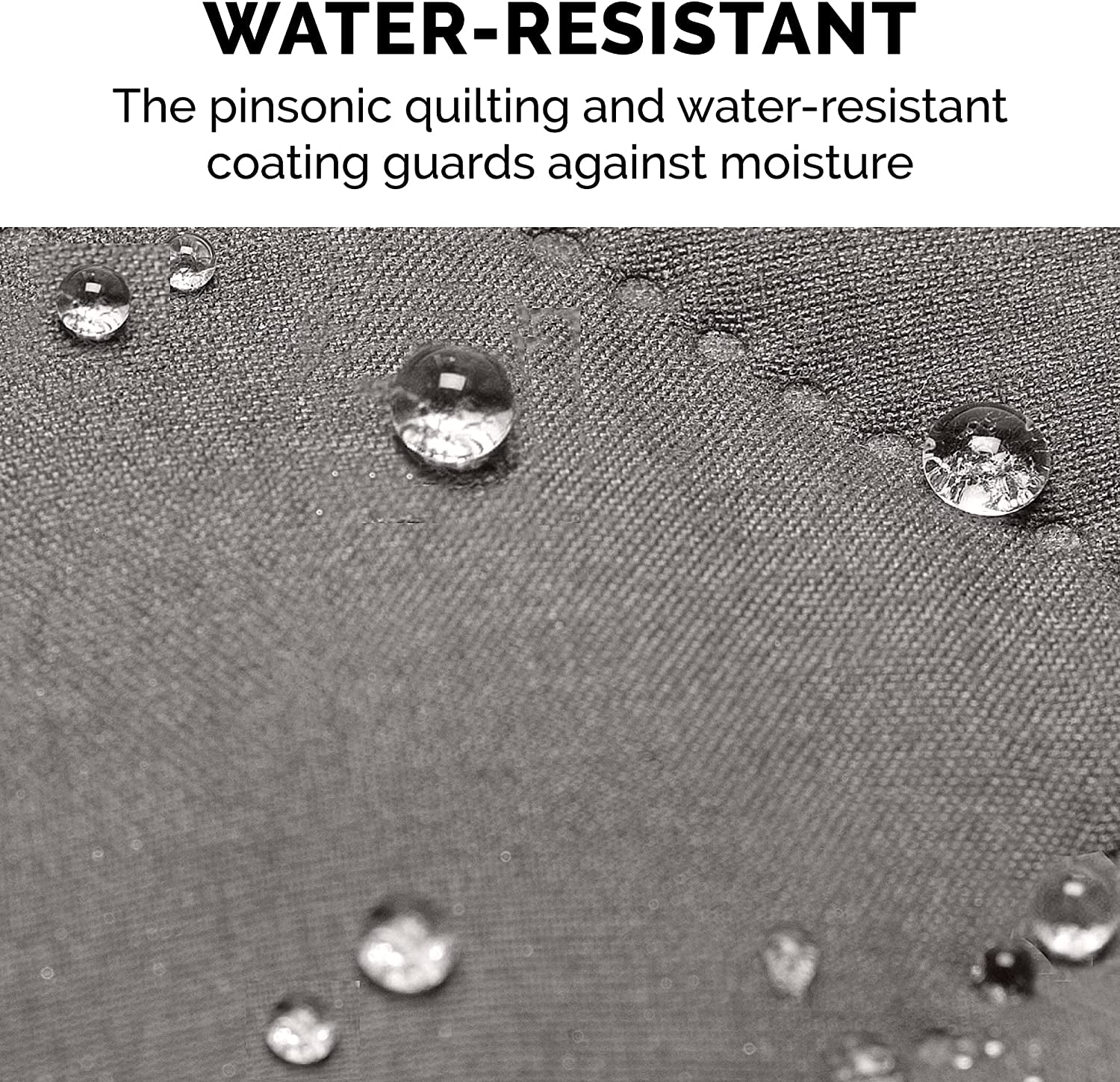 Water-Resistant Sofa Cover for Dogs & Cats, Reversible Couch Protector with Secure Straps and Pinsonic Quilted Fabric, Machine Washable Couch Cover, Large Sofa, Gray/Mist