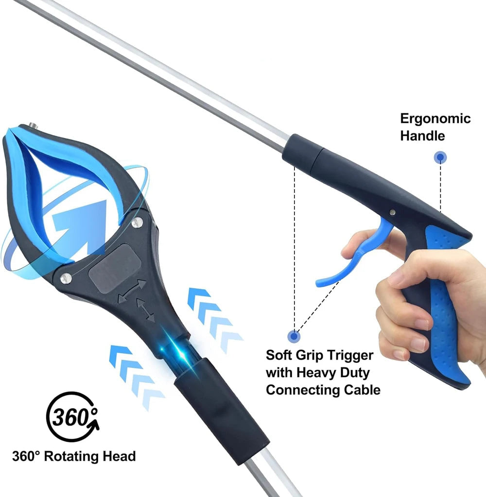 Foldable Gripper Extender Hand Tools Litter Reachers Pickers Collapsible Garbage Reacher Grabber Pick up Tools