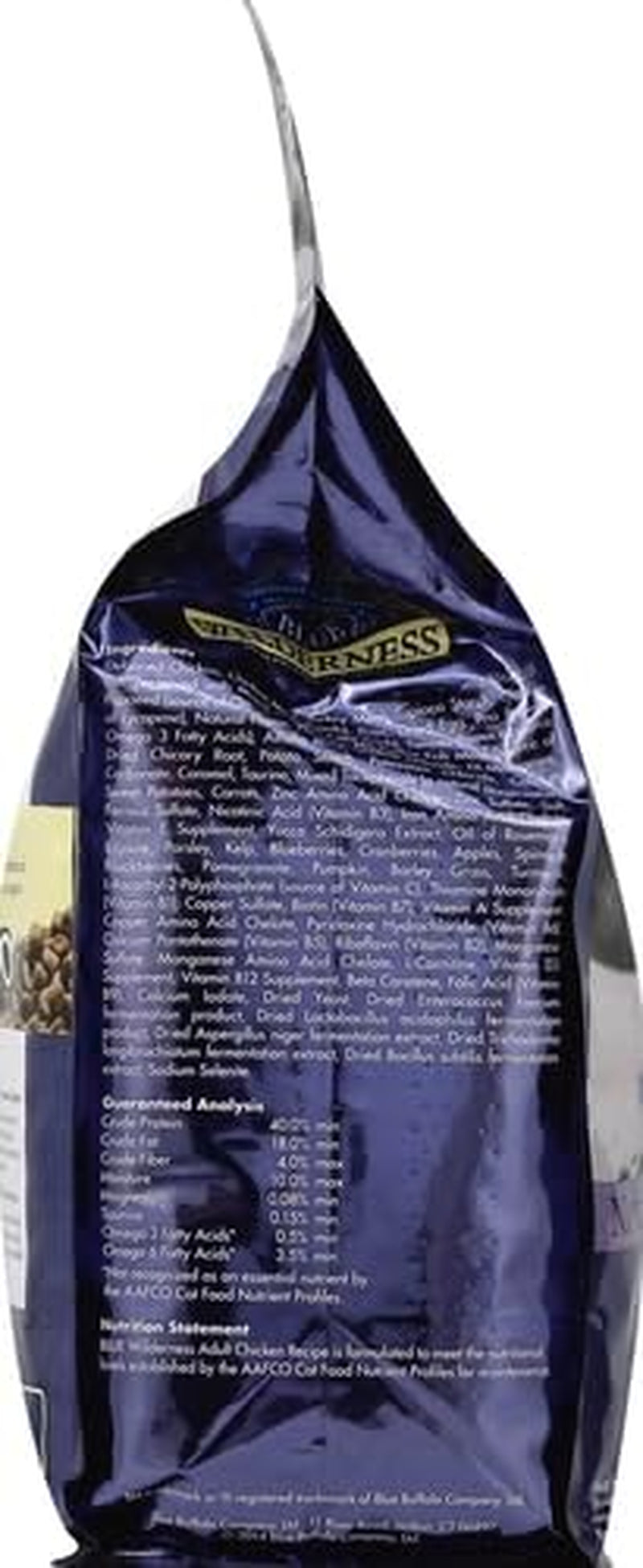 Wilderness Nature'S Evolutionary Diet High-Protein, Grain-Free Natural Dry Food for Adult Cats, Chicken, 6-Lb. Bag