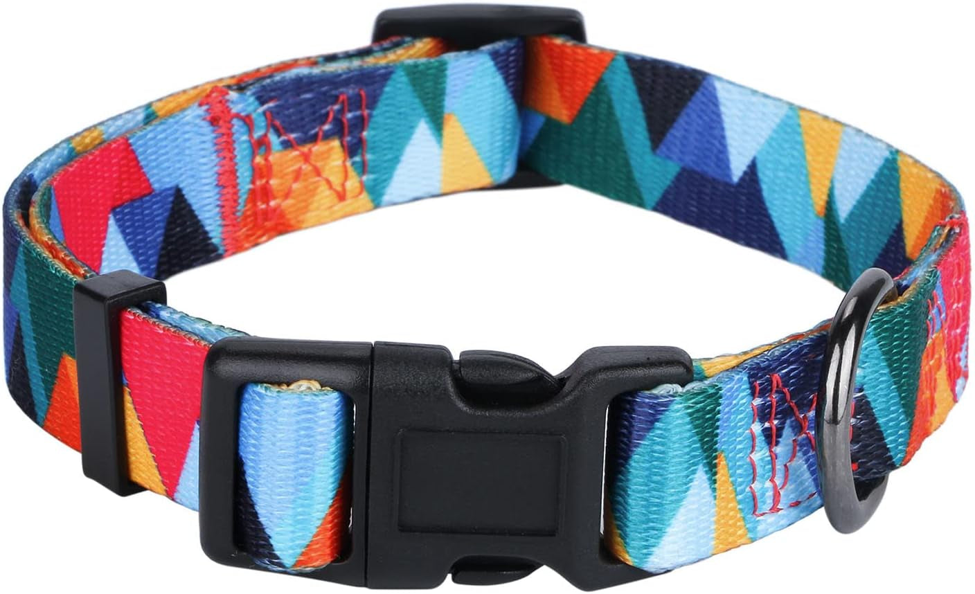 Daisy Girl Dog Collars, Floarl Design for Small Dogs, Purple