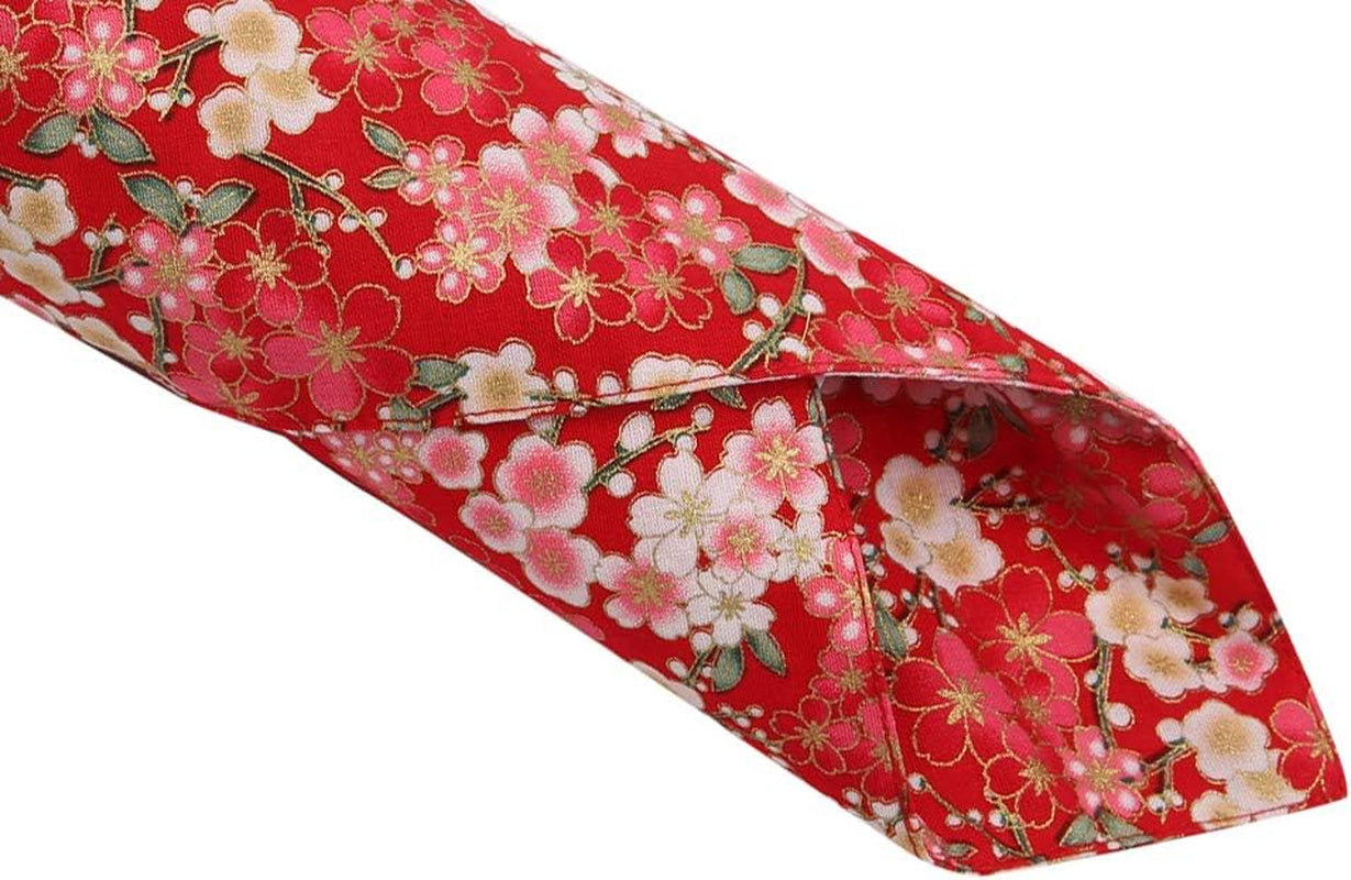 4 Pack Dog Bandanas Triangle Bibs Scarf Accessories Japanese Style Small