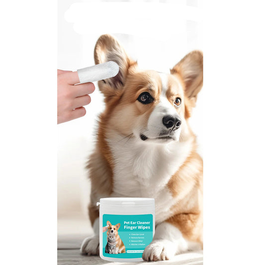 Pet Cleaning Products Ear Cleaning Wipes Ear Care Fingertips Ear Mite Removal Cat and Dog Ear Cleaning Pet Products